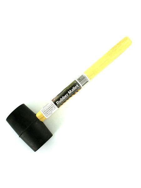 Rubber Mallet with Wood Handle (Available in a pack of 20)