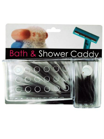 Bath &amp; Shower Caddy with Suction Cups (Available in a pack of 12)