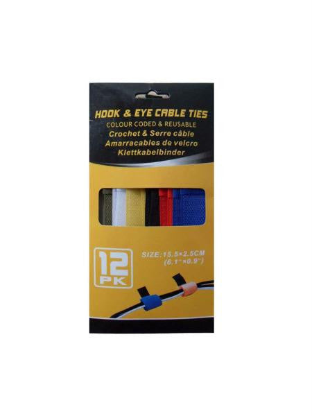 Hook &amp; Loop Cable Ties (Available in a pack of 24)