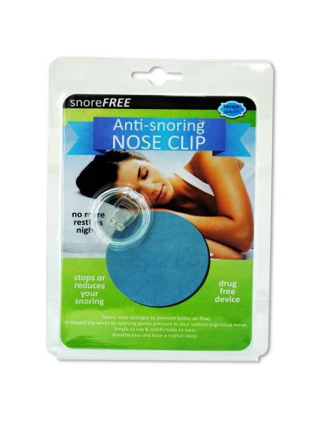 Anti Snoring Nose Clip (Available in a pack of 12)