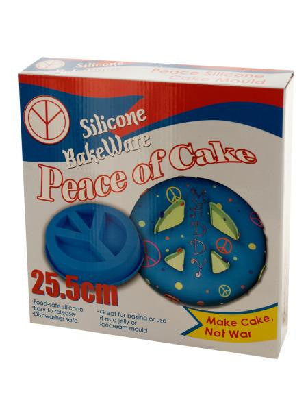 Silicone Peace Sign Cake Mold (Available in a pack of 4)