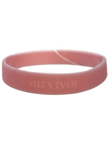 Pink Cherish Survivor Bracelet (Available in a pack of 24)